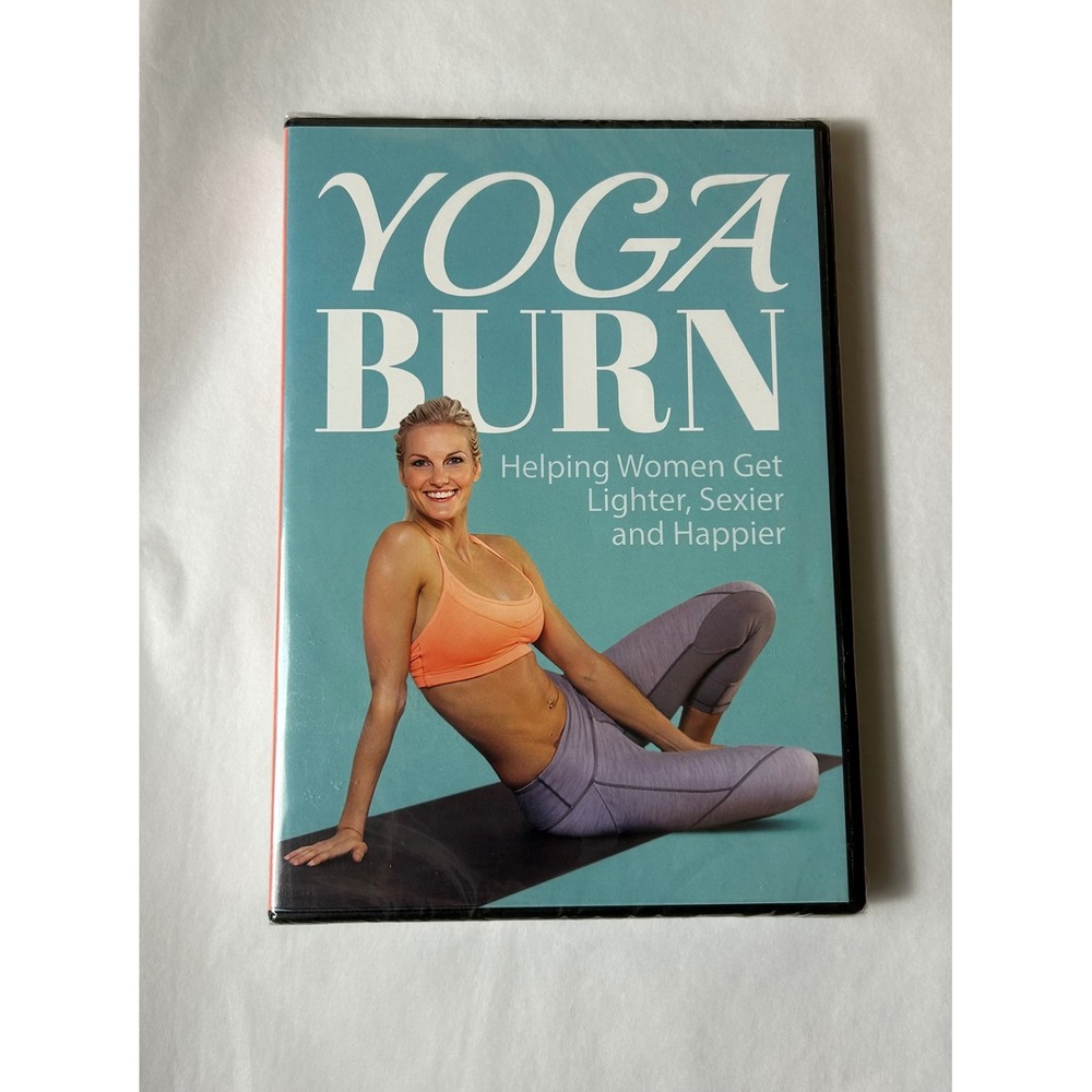 Yoga Burn Premium Package DVD Fitness Program for Women Zoe Bray-Cotton NEW